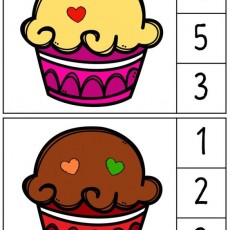 Renkli Dondurma Kapsülleri: 1 (bir), 5 (beş), 3 (üç) / 1 (bir), 2 (iki), 3 (üç)