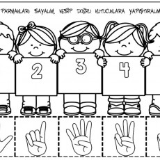 Çocuklar ve Sayılar: 1 ile 5 Arası Sayılar, Eğlenceli Sayma Etkinliği