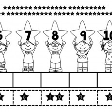 Eğlenceli Rakamlar: 10, 9, 8, 7 ile Sayıları Öğrenme Etkinliği