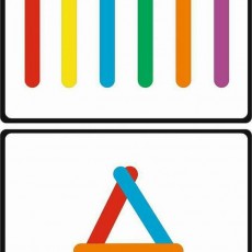 Renkli Çizgiler ve Şekiller Eğitimi: Kırmızı (R), Sarı (Y), Yeşil (G), Mavi (B), Turuncu (O), Mor (P)
