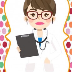 Eğitici Doktor İllüstrasyonu: Sağlık Mesleği ve Doktorluk Kavramları