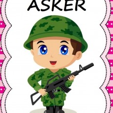 ASKER - Asker Figürü ve Eğitim Materyali