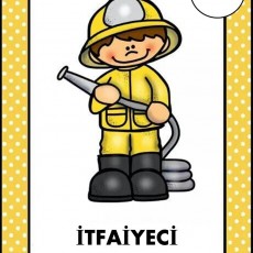 İtfaiyeci Eğitici Kartı