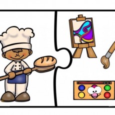 Sanat ve Yemek Eğitimi - Ressam, Şef, Fırın Ekmek, Boya Seti ve Fırça