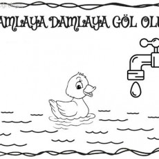 Su Tasarrufu Eğitimi: Damla Damla Göl Olur Resmi