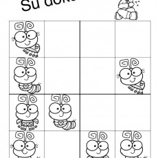Su Doku 1 - Kedi Yenidoğanlar Eğitici Etkinlik Sayfası