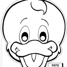 Çizim: Pato - Sevimli ördek kafası
