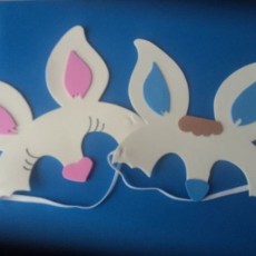 Bunny Masks Craft for Kids - Educational Art Project