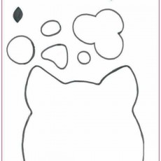 Kedi Şablonu ve Kesim Eğitimi - Gato (Eğitsel Materyal)
