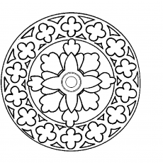 Çiçek Deseni Motivleri: 1 Adet Çiçek Motifli Yüzey Deseni