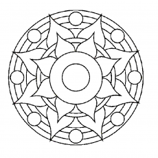 Geometrik Mandala Tasarımı