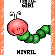 TIRTIL GİBİ KIVRIL - Eğitici Karikatür Kıvrılma ve Hareket Konusu