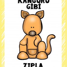 KANGURU GİBİ ZIPLA: Eğitici Aktivite Materyali