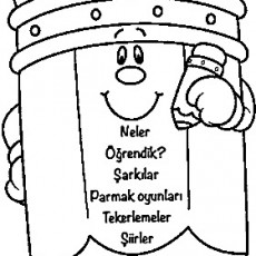 Eğitim Materyali: Neler Öğrendik? - Şarkılar, Parmak Oyunları, Tekermeler ve Şiirler