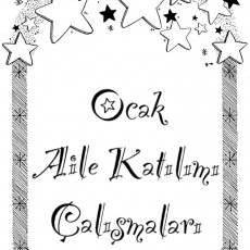 Ocak Aile Katılımı Çalışmaları - Eğitsel Materyal