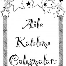 Aile Katılımı Çalışmaları - Eğitsel Materyal