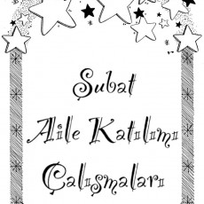 Şubat Aile Katılımı Çalışmaları - 2 Şubat