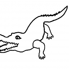 Küçük Dinozor Çizimi - Eğlenceli Hayvan Resmi
