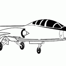 Futuristic Jet Design: Aerodynamic Aircraft Illustration