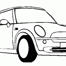 Mini Cooper Araba Çizimi