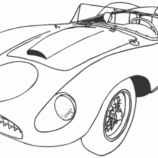 Ferrari 250 Testa Rossa Görseli - Çizim Olarak Araç Tasarımı