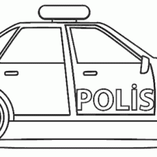 Polis Aracı Çizimi: Eğitimsel Materyal