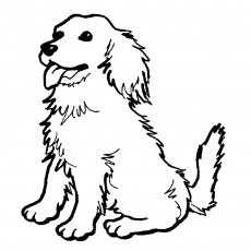Çizim-Öğrenme: Sevimli bir Köpek