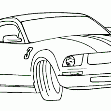 Ford Mustang Araç Çizimi - 3 Sayısı ve Yüzey Detayları