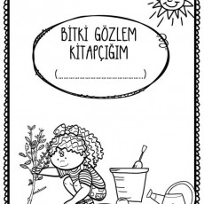 BITKİ GÖZLEM KİTAPCIĞIM - Bitki Gözlem Etkinlik Defteri