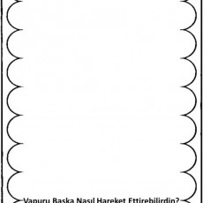 Vapuru Başka Nasıl Hareket Ettirebilirsin? - Yaratıcı Fikirler İçin Etkinlik Sayfası