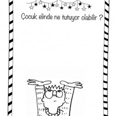 Çocuk Elinde Ne Tutuyor Olabilir? - Eğitici Aktivite