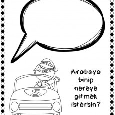 Çocuklar için Eğitici Aktivite: "Arabaya Binip Nereye Gitmek İstersin?"