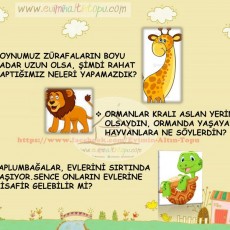 Eğitsel Materyal: Hayvanlar ve Sıfatları - Sıfat Kullanımı ile Hayvanların Özellikleri