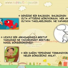 Denizde Bir Balık ve Mektup Yazma Mükellefiyetleri