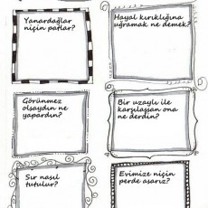 Aklıma Gelenler - Yaratıcılığı Geliştiren Sorular ve Cevap Şablonu