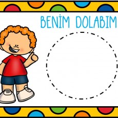 Benim Dolabım - Çocuk Temalı Eğitsel Materyal