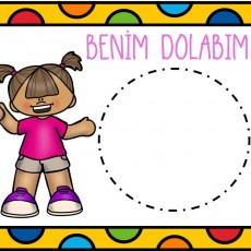 Benim Dolabım Etkinlik Sayfası: Çocuk Temalı Eğitim Materyali