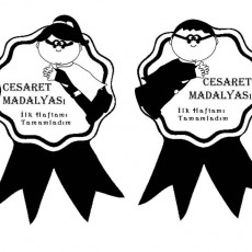 Cesaret Madalyası Tasarımı - 1 (ilk haftam tamamladım)