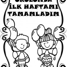 Okul Eğlencesi: İlk Hafta Deneyimi İle İlgili Eğitsel Materyal