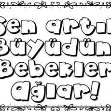 Büyüme Süreci: Sen Artık Büyüdün! - Bebekler İçin Eğitsel Materyal
