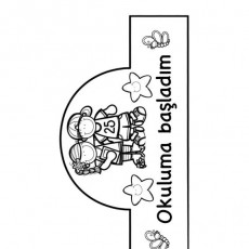 Okul Başlangıcı Etiketi - 25 Numaralı Çocuklar