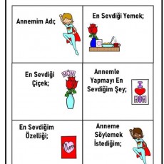 Annem Hakkında Her Şey: Bilgi Kartı Etkinliği
