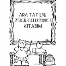 ARA TATİLDE ZEKÂ GELİŞTİRİCİ KİTABIM
