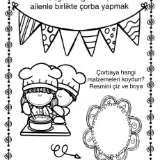 Aile İle Çorba Yapma Etkinliği - Eğitici Aktivite