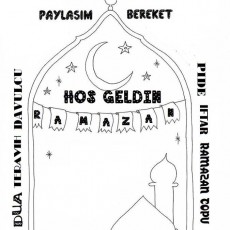 Ramazan Temalı Eğitsel Çizim: Huzur, Paylaşım ve Bereket Üzerine