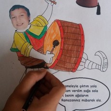 Ramazan Davulcusu Çizim Etkinliği