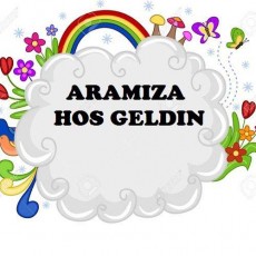 Renkli Doğa Temalı 'Aramıza Hoş Geldin' Mesajı