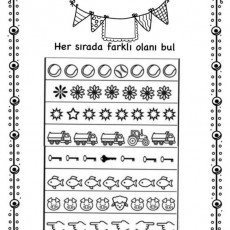 Farklı Olanı Bul: Eğlenceli Görsel Bulmacalar - Rakamlar, Nesneler ve Semboller