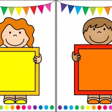 Çocuklar için Renk ve Şekil Tanıma Aktivitesi: 1 Kız ve 1 Erkek