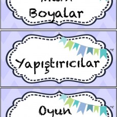 Mum Boyalar, Yapıştırıcılar ve Oyun Hamurları - Eğitim Materyali